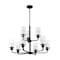 Nuvo Fixture, Chandelier, 9-Lght, Incandescent, 60W, 120V, A19, Medium Base, Bulb Watts: 60 60/7279 - alternate 2